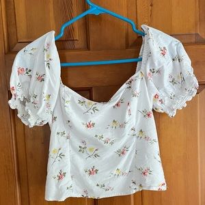 Abercrombie and Fitch floral shirt